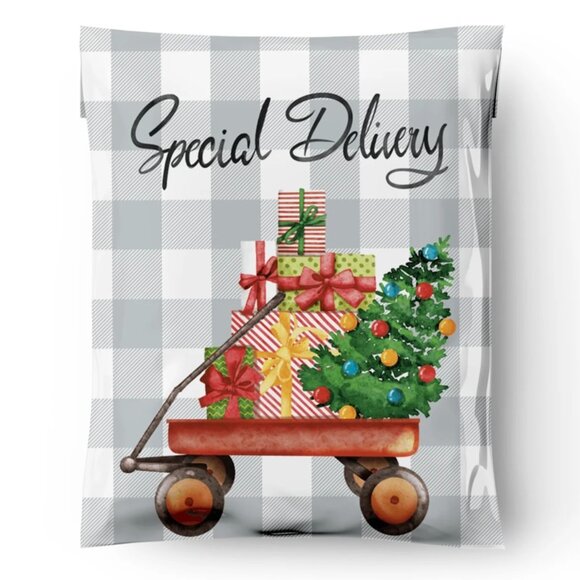 (50) Christmas Poly Mailers 10”x13” - Picture 4 of 7